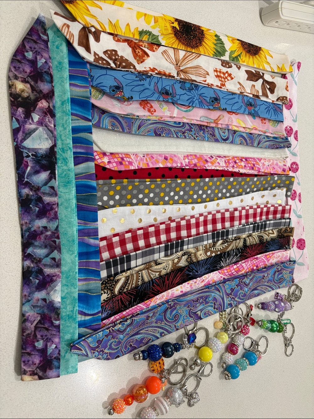BUY 2 MIX & MATCH SPARKLY CHARMS & HOME SEWN SCARFS 2 for $32 SOME MATCH SCARF/C